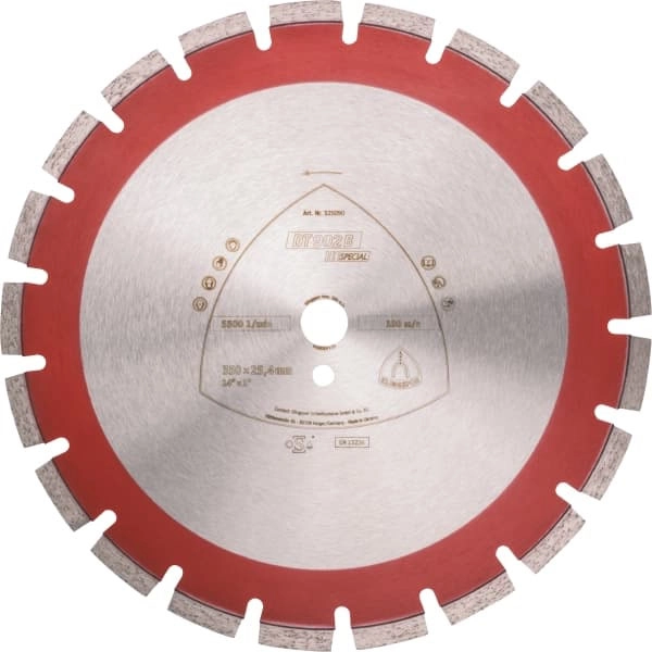 Алмазный диск KLINGSPOR 350X3,2X25,4/21W/11/S/DT/SPECIAL/DT902B
