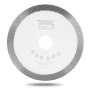 Диск сплошная кромка для резки мрамора M/X, мокрый, 125D-1.6T-10W-22.2/20