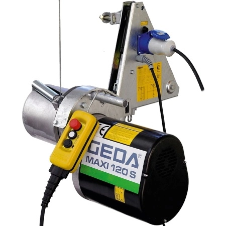 фото лебедка электрическая geda maxi 120 s 51 м
