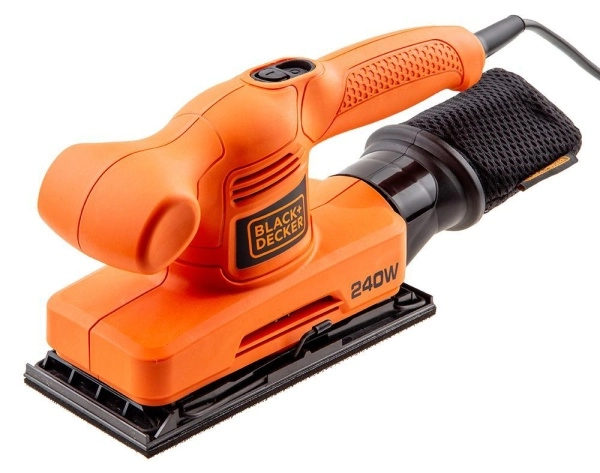 фото вибрационная шлифмашина black & decker ka310