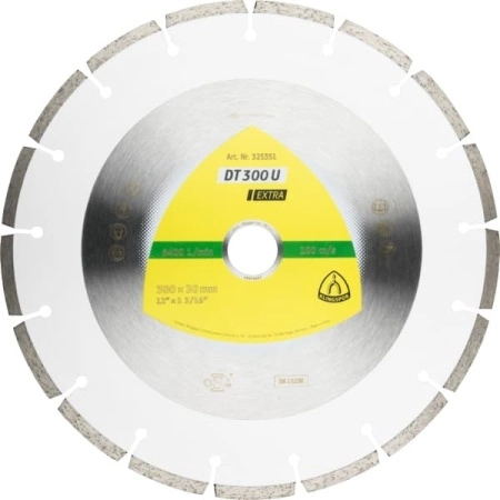 Алмазный диск KLINGSPOR 300X2,8X25,4/17S/7/S/DT/EXTRA/DT300U