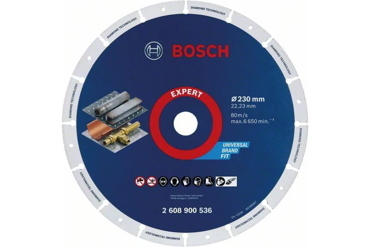 Алмазный диск BOSCH Ф230х22,2мм (2608900536)