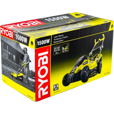 фото электрическая газонокосилка ryobi rlm15e36h