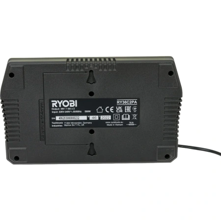 фото зарядное устройство ryobi ry36c2pa