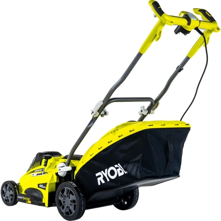 фото электрическая газонокосилка ryobi rlm18e40h