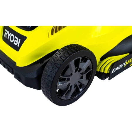 фото электрическая газонокосилка ryobi rlm18e40h