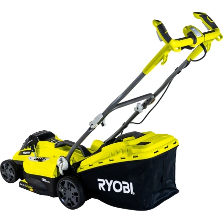 фото электрическая газонокосилка ryobi rlm15e36h