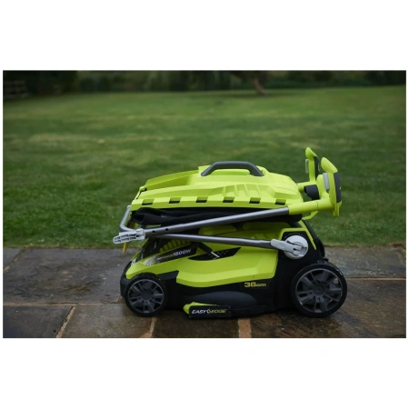 фото электрическая газонокосилка ryobi rlm15e36h