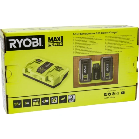 фото зарядное устройство ryobi ry36c2pa