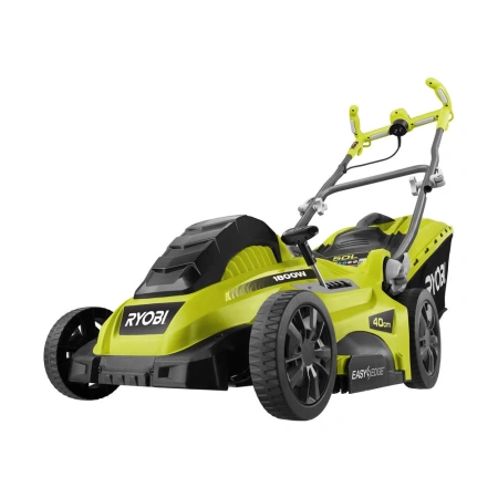 фото электрическая газонокосилка ryobi rlm18e40h