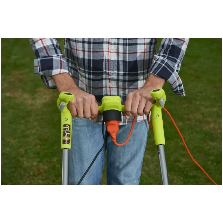фото электрическая газонокосилка ryobi rlm15e36h