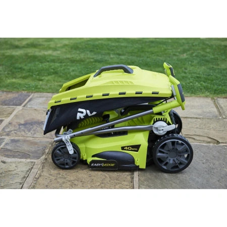 фото электрическая газонокосилка ryobi rlm18e40h